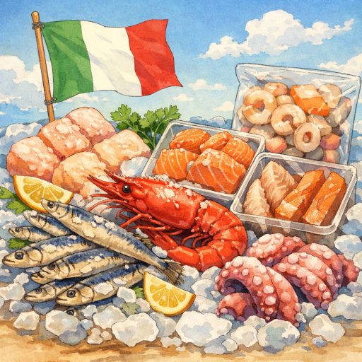 Italian Seafood promo products
