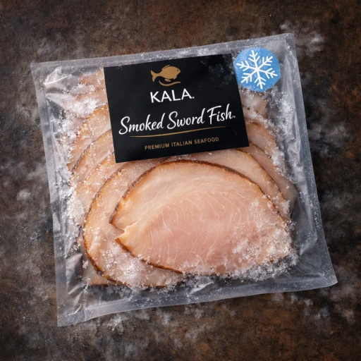 Primary Product Image Frozen Sliced Smoked Sword Fish