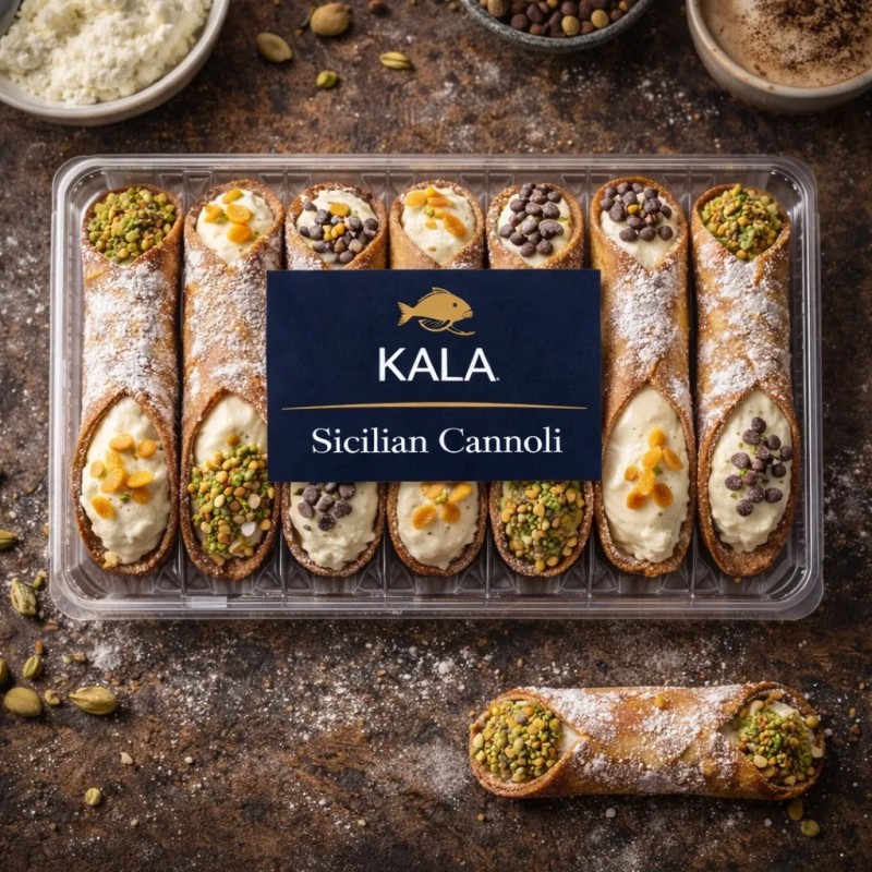 Package of 10 Sicilian Cannoli kit 10 items